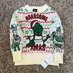Disney - Pixar - Toy Story Christmas Sweater - Buzz - Woody - Rex